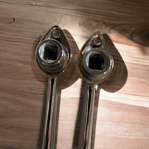 OEM Window Crank Handles 1930's 40's Chrysler Plymouth Re Chrome - No Knobs - Picture 9 of 9