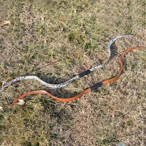Takedown Recurve Bow Arrow Set Archery Traditional Horsebow Mongolian Shooting - Picture 7 of 30