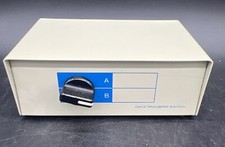 DB25 2 Way Data Transfer Switch Box RS232 Parallel Female Mechanical Switch