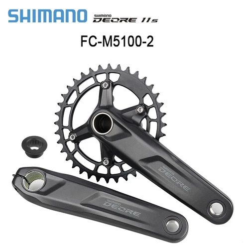 MTB Fahrrad Kurbelgarnitur 170/175mm Kurbelarm 32T/34T/36-26T Kettenblatt 11/12-fach - Bild 12 von 29