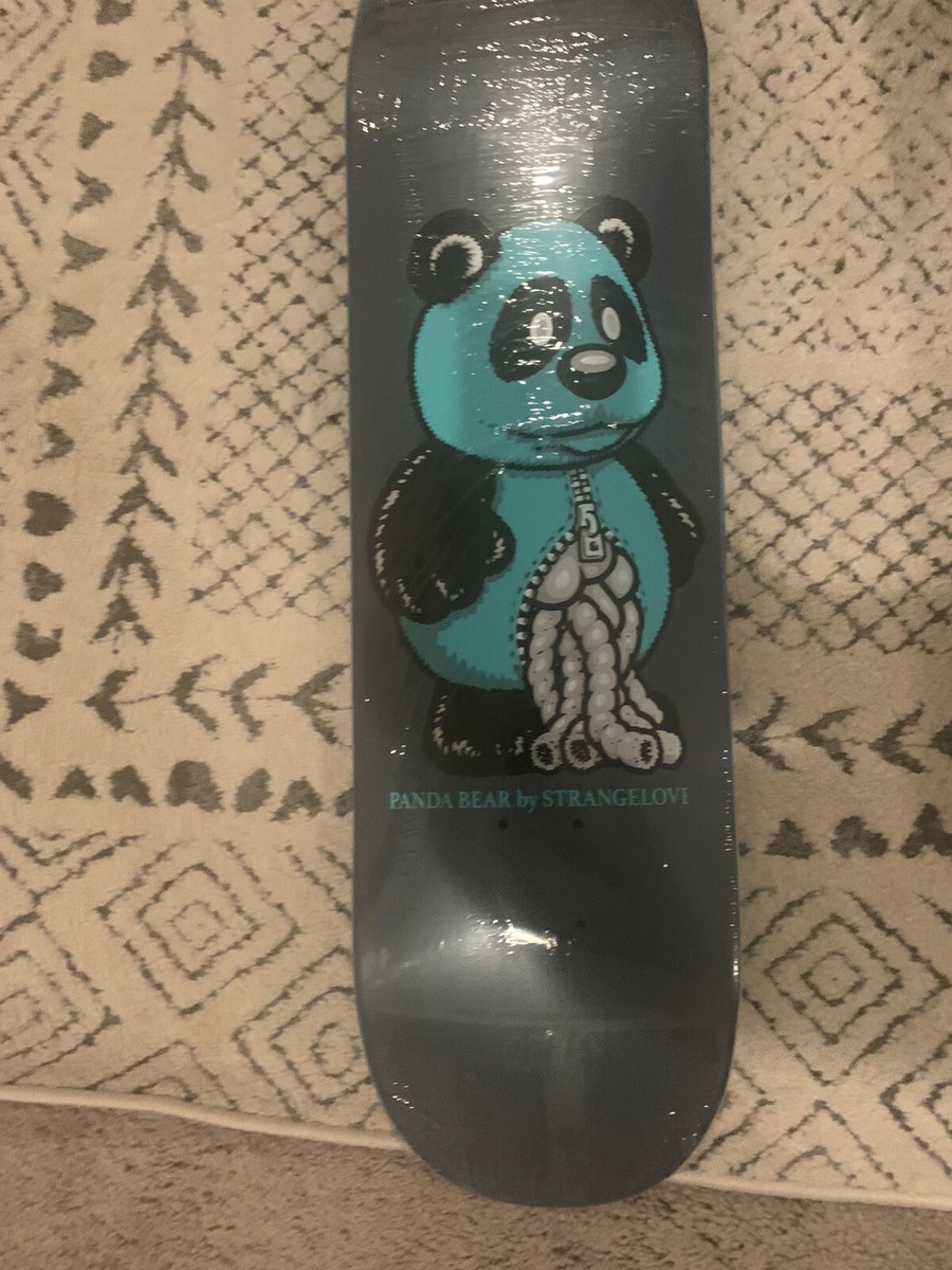 スケートボード STRANGELOVE SKATEBOARDS PANDA DECK & TOY StrangeLove Glow Panda / Vinyl Toy And Skate 8.5 Deck