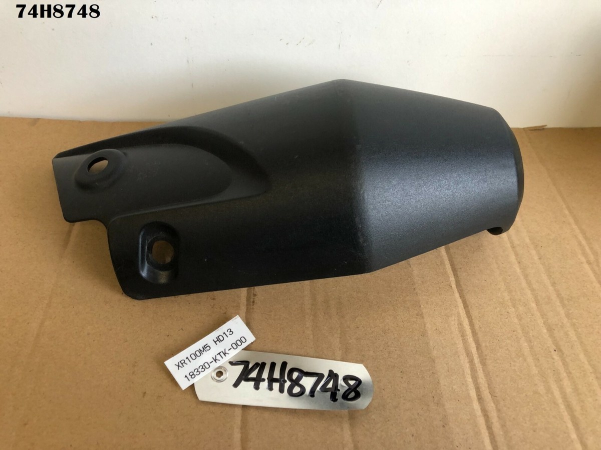 HONDA XR 100 HD13 ALL YEAR EXHAUST HEAT SHIELD GENUINE OEM LOT74
