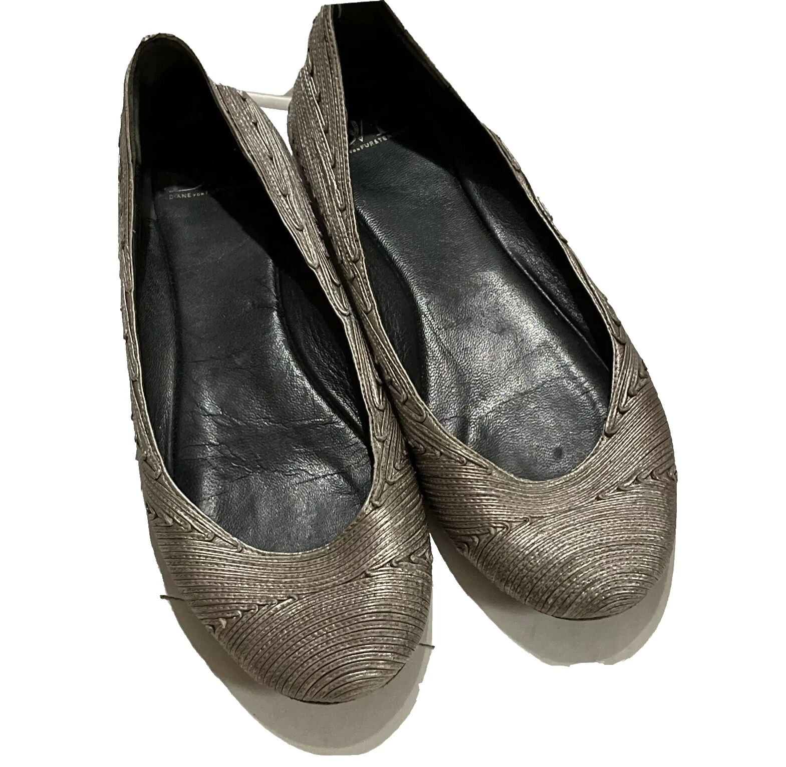 Zapatos planos de ballet liso para mujer Diane von Furstenberg