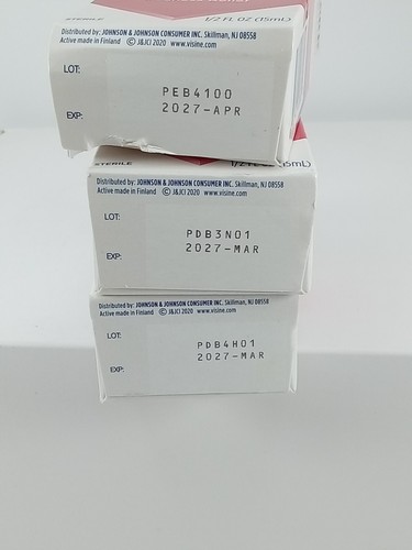 Visine Red Eye Comfort Redness Relief Eye Drops 0.5oz Lot of 3 - Picture 5 of 5