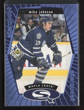 1998-99 UD Choice StarQuest Blue #SQ27 Mike Johnson Toronto Maple Leafs