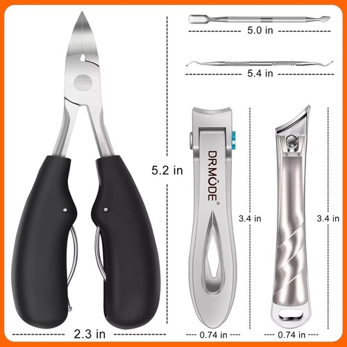 Toenail Clippers for Seniors Thick Toenails, Heavy Duty Large Toe Nail Clippers - Picture 7 of 8