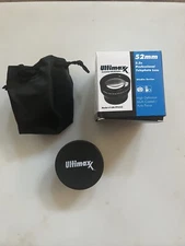 ULTIMAXX  Studio Series 52mm 2.2X Telephoto Lens for Nikon with Case