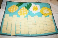 HBuir Snuffle Mat Dog Pig Cat Training Playing Slow Feeding Enrichment Pad Toy