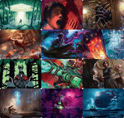 MTG Duskmourn Art Series NON-SIGNATURE Cards