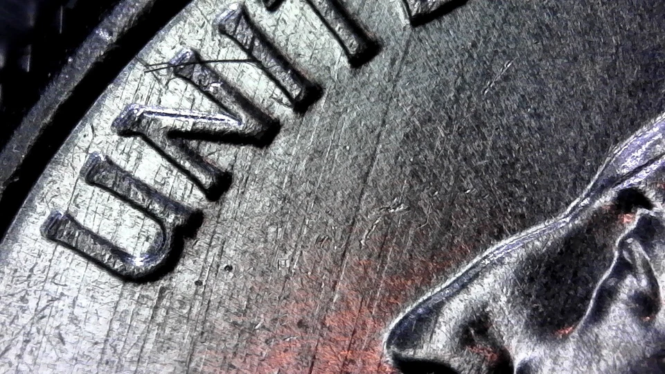 2020-D Feeder Finger US Mint Error Salt River Bay Quarter REV & OBV - Image 3 of 4