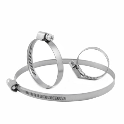 Edelstahl Schlauchschellen – Verstellbar 21-44 Mm, Schneckengewinde, 3er Set, Für Wasser & Öl
