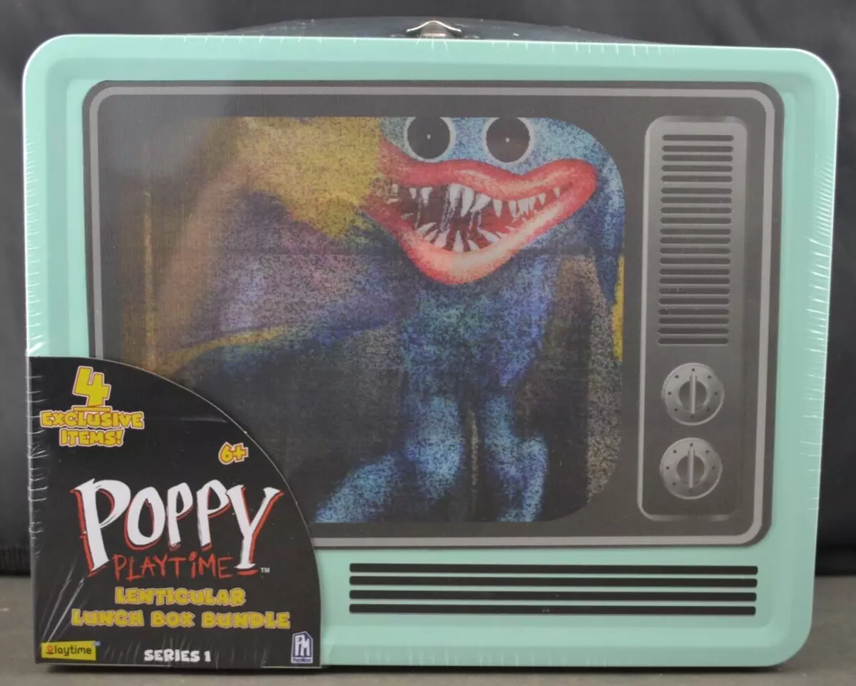 POPPY PLAYTIME - Lenticular Lunchbox Bundle (Image-Changing Case with 4  Items)