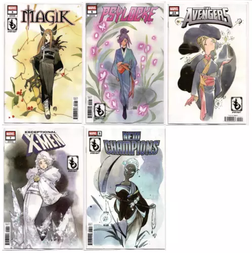 Peach Momoko KIMONO Magik 3 Psylocke 5 Avengers 24 & MORE Set LOT 2025