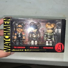 Medicom Toy Bearbrick Berbrick 100 Watchmen 3pack Set B DC Comics
