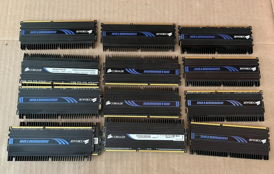 CORSAIR DOMINATOR TR3X6G1600C8D 6GB (3X2GB) 1600MHZ DDR3 TRIPLE CHANNEL J8-4(3) - Image 4 of 4