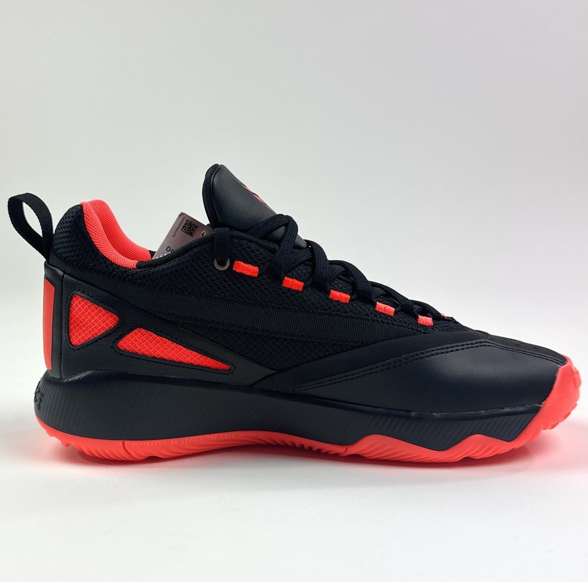 Size 8.5 - adidas Dame Certified 2.0 Black Solar Red for