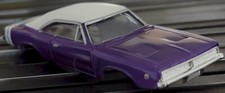 Dodge Charger Plum Crazy Purple TJet HO Slot Car BODY for AURORA autoworld DASH