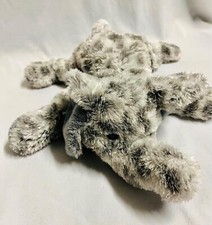 Fiesta Toy Laying Bean Bag Jungle Animals Elephant Plush Stuffed Safari Soft Toy