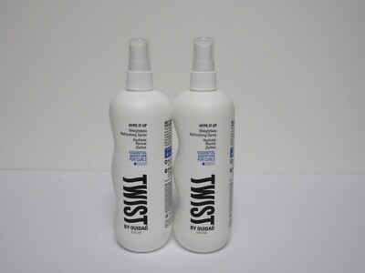 2 TWIST Hype It Up Weightless Refreshing Spray for Curls Ouidad 10.5 oz Each