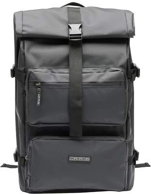 Magma Rolltop-Backpack III black/black praktischer Rucksack DJ/Foto Equipment