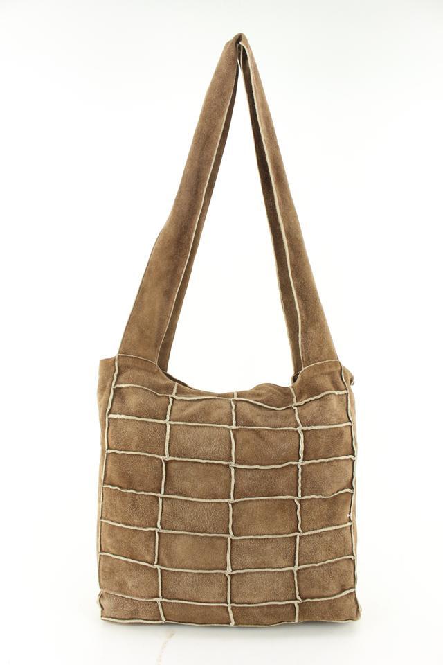 PATCHWORK SUEDE BAG 2826P バッグ スエード CHLOE Suede Patchwork Medium Faye Shoulder Bag Brown