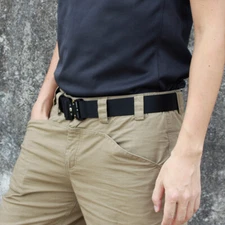 1.5 Inch Tactical Belt Quick Release Riggers Belt Airsoft Military Gear Hunting