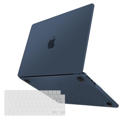 Coque Pour MacBook Air 13,6 Pouces M4 M3 M2 - Modèles 2022-2025 - Gris Mat - Neuf