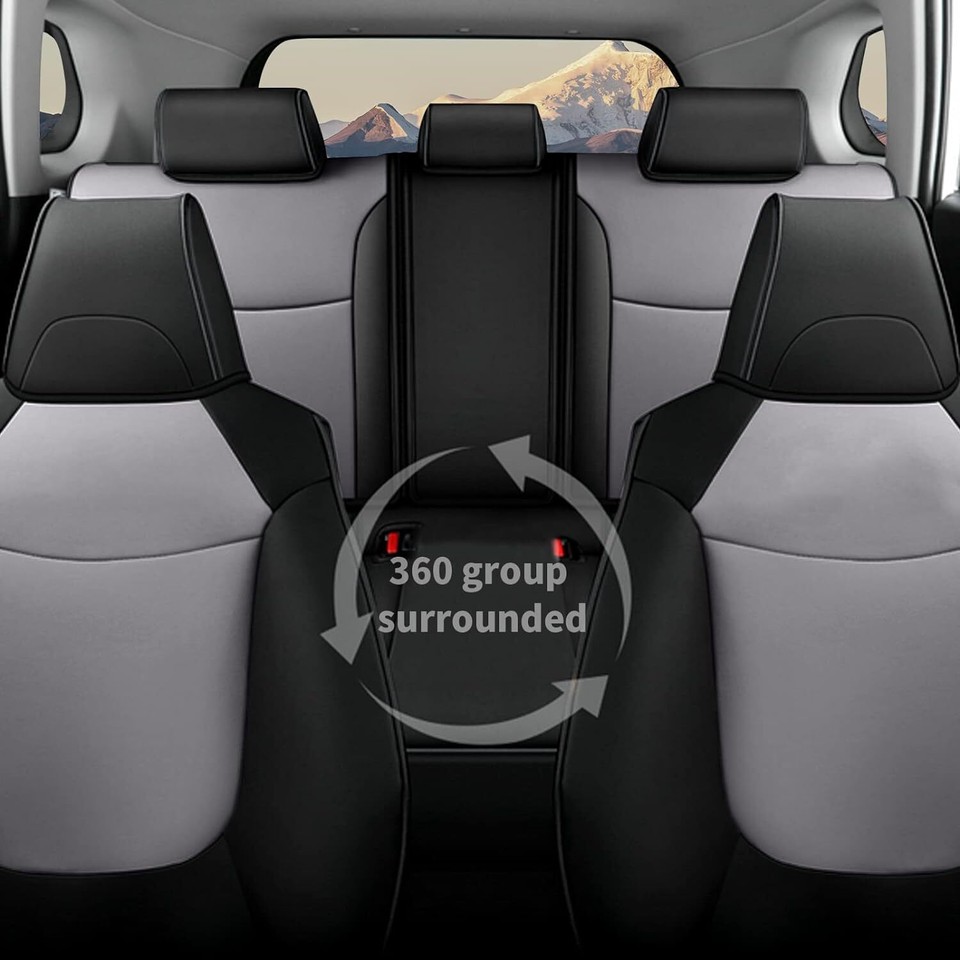 2022-2024 Toyota Corolla Cross L/LE/XLE Car 5-Seat Covers Front&Rear ...