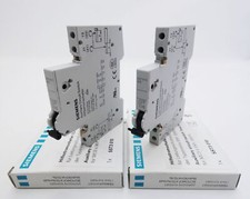 2x Siemens 5ST3010 AS 1S + 1Ö auxiliary circuit breaker -unused/original packaging-