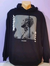 Justin Biber black loose fit hoodie small mens sweatshirt 