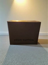 Authentic LOUIS VUITTON Empty Storage Box 16 X 15 X 14 " Never Fill " Excellent 