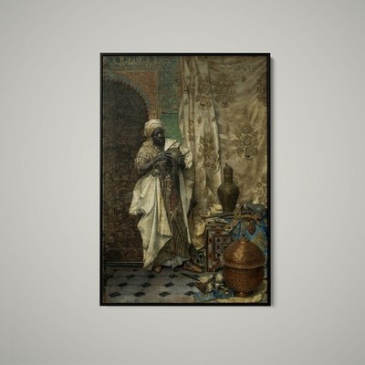 Ludwig Deutsch - The Inspection - Art Print on Paper or Canvas