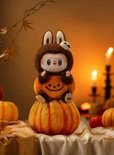 Pop Mart - The Monsters - Sitting Pumpkin Halloween Edition Doll NEW
