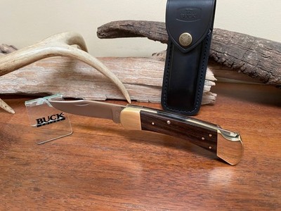 Buck Knife 110 - Vintage (2-Dot) ''4-Scale Pin'' W/ Modern OEM Sheath **SCARCE**