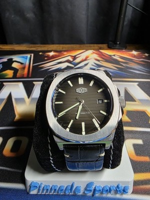 Duxot Dominus Black/Black Leather Automatic MINT Watch With Box