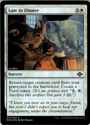 2021 Modern Horizons 2 Late to Dinner Draft Innovation/Common #19