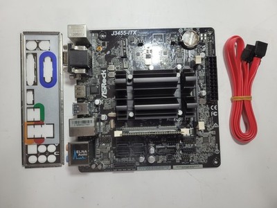 ASRock J3455-ITX Motherboard Intel Celeron J3455, 8GB RAM, IO Shield #1407