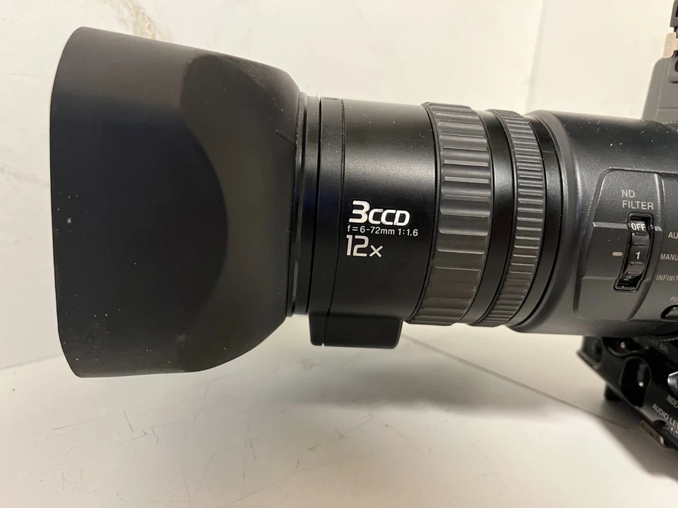 Sony DSR-250P DVCAM Digital Video Camera Recorder Parts Donor Used Condition - Image 4 of 4