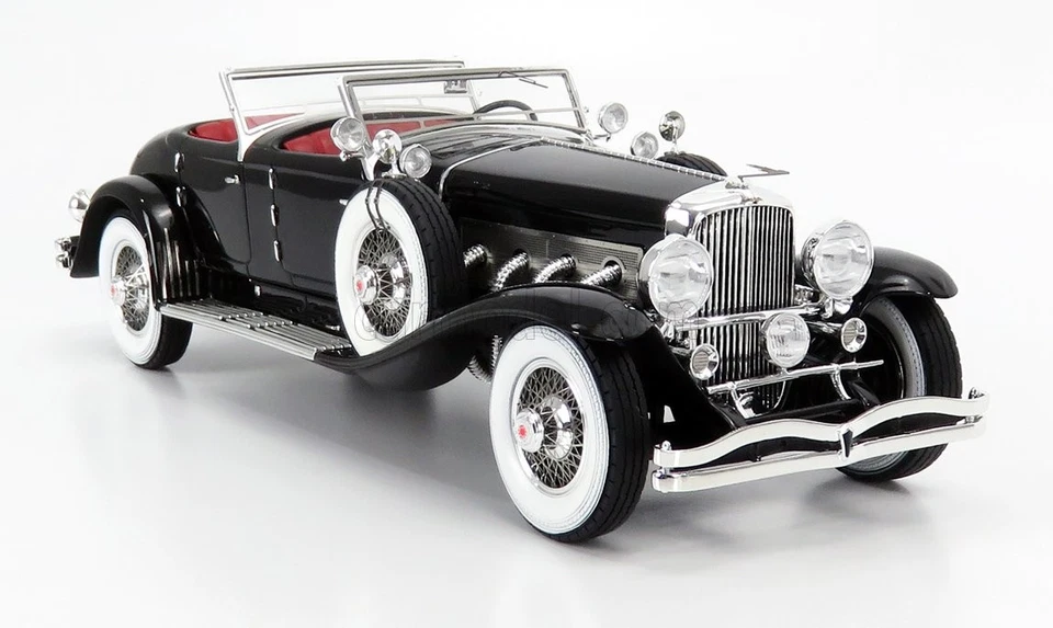 MODELLINO AUTO STATICO MATRIX DUESENBERG SJ 2608 TORPEDO PHEATON 1930 SCALA 1/18 - Immagine 4 di 4