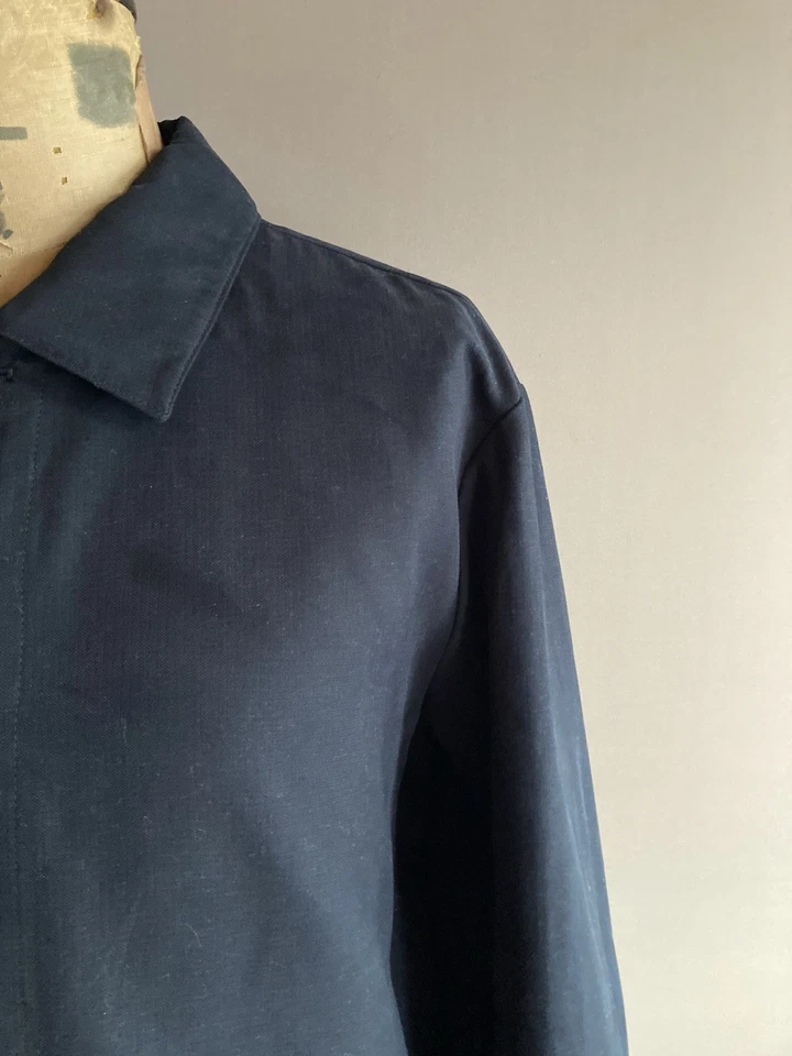 APC Chore Jacket Mens Size XXL Dark Navy Utility Worker Cotton  - Image 3 of 4