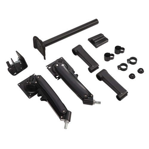 Computer Monitor Double Arm Bracket Adjustable Spring Monitor Mount Swivel V IDM - Afbeelding 4 van 12
