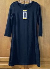 Nicole Miller Original Women's Shift Dress 3/4 Sleeve Size Small 