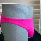 Men's Vintage 1990s Rise Wear Swim Bikini Brief Sz XL, Pink, Made In The USA — photo 5