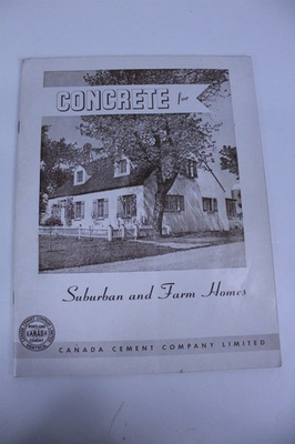 #ad Ca 1940#x27;s Concrete for Suburban amp; Farm Homes Collectible Booklet $15.46