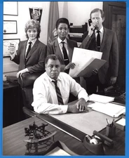 James Earl Jones (Mathnet-Square One TV) Original 8x10 Vintage Press Photo 1987