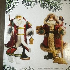 Kirkland Christmas Santa Figurines for sale | eBay