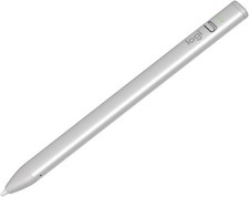 Logitech Crayon Digital Pencil for Select Apple iPad Tablets - USB C -  Mid Gray