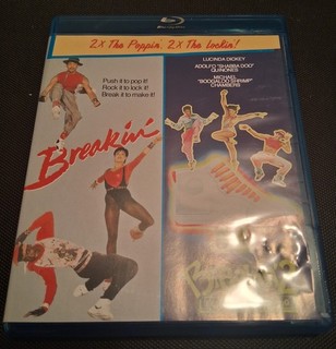 Breakin’ / Breakin’ 2: Electric Boogaloo Blu ray Limited Edition. PERSONAL ITEM