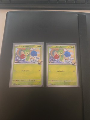 Cynthias Roselia Non Hole Boosterfrisch. Karte aus dem Set Ewige Rivalen