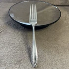 International Sterling Silver Prelude Dinner Fork – Monogram, 52g - 7.25"
